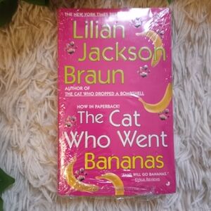 The Cat Who Went Bananas Paperback Book